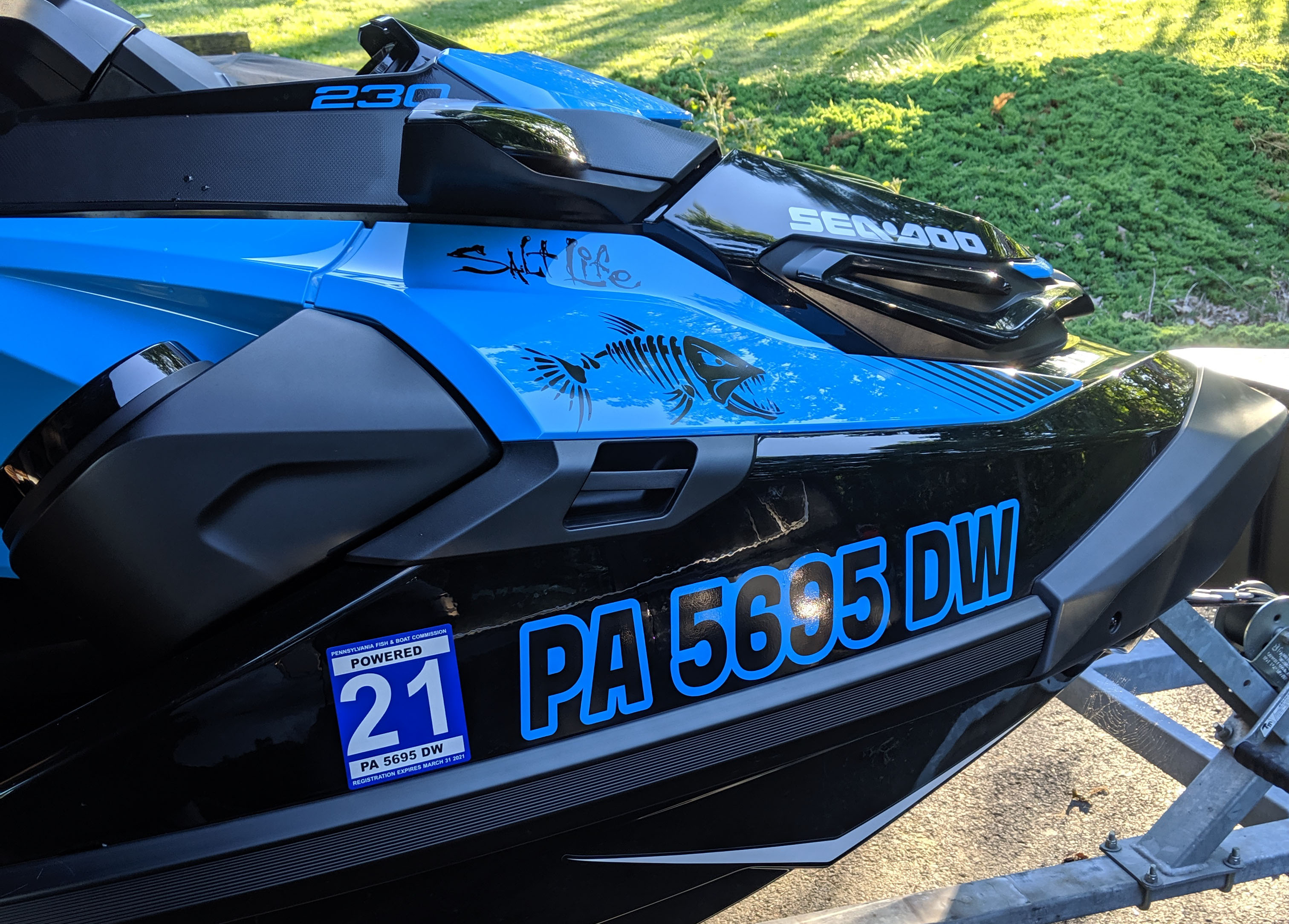 Custom Boat Registration Numbers Support